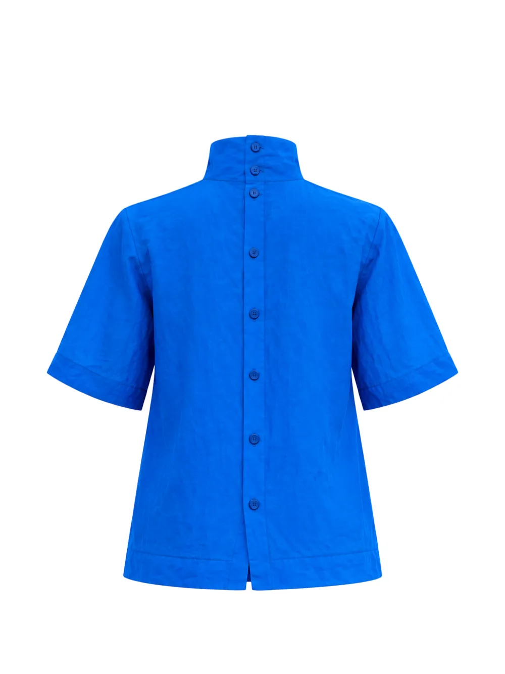 Christian Wijnants Tapulo top met hoge hals Blauw
