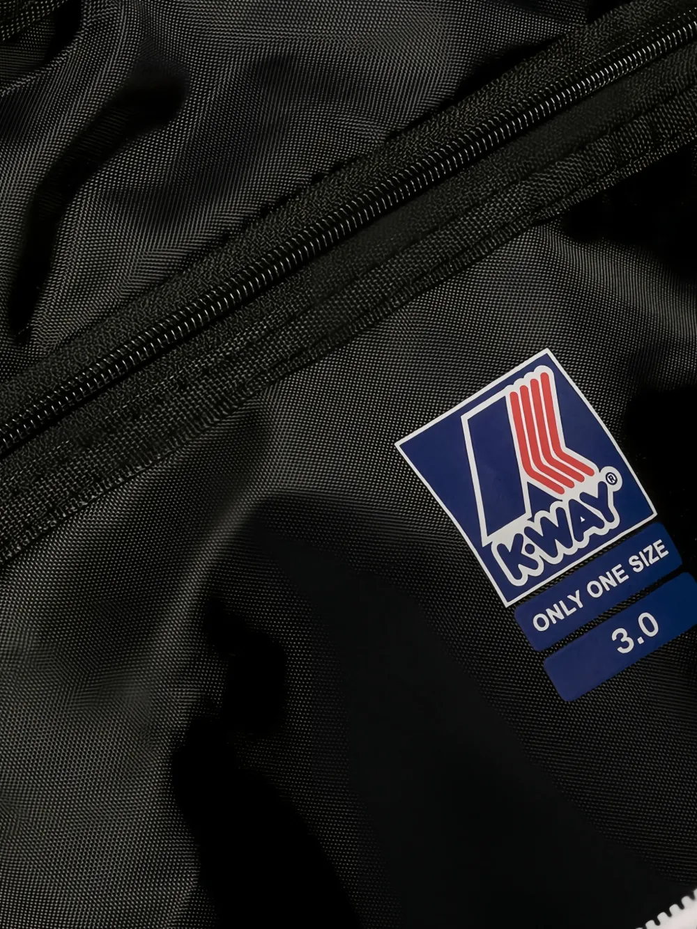 K-Way Marcel Le Vrai 4.0 reistas met logo-patch Groen