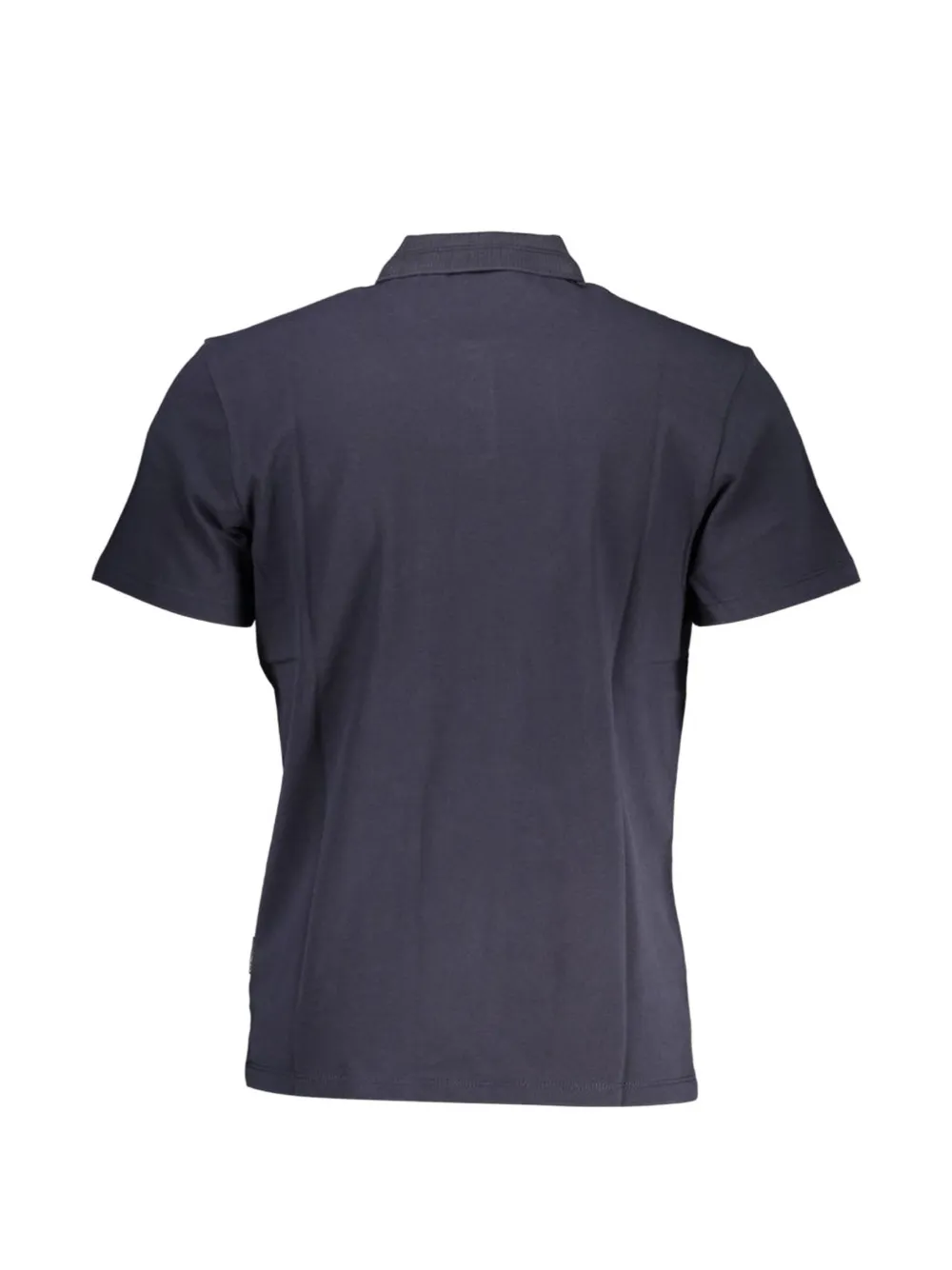 Napapijri Ealis logo-patch polo shirt Blauw