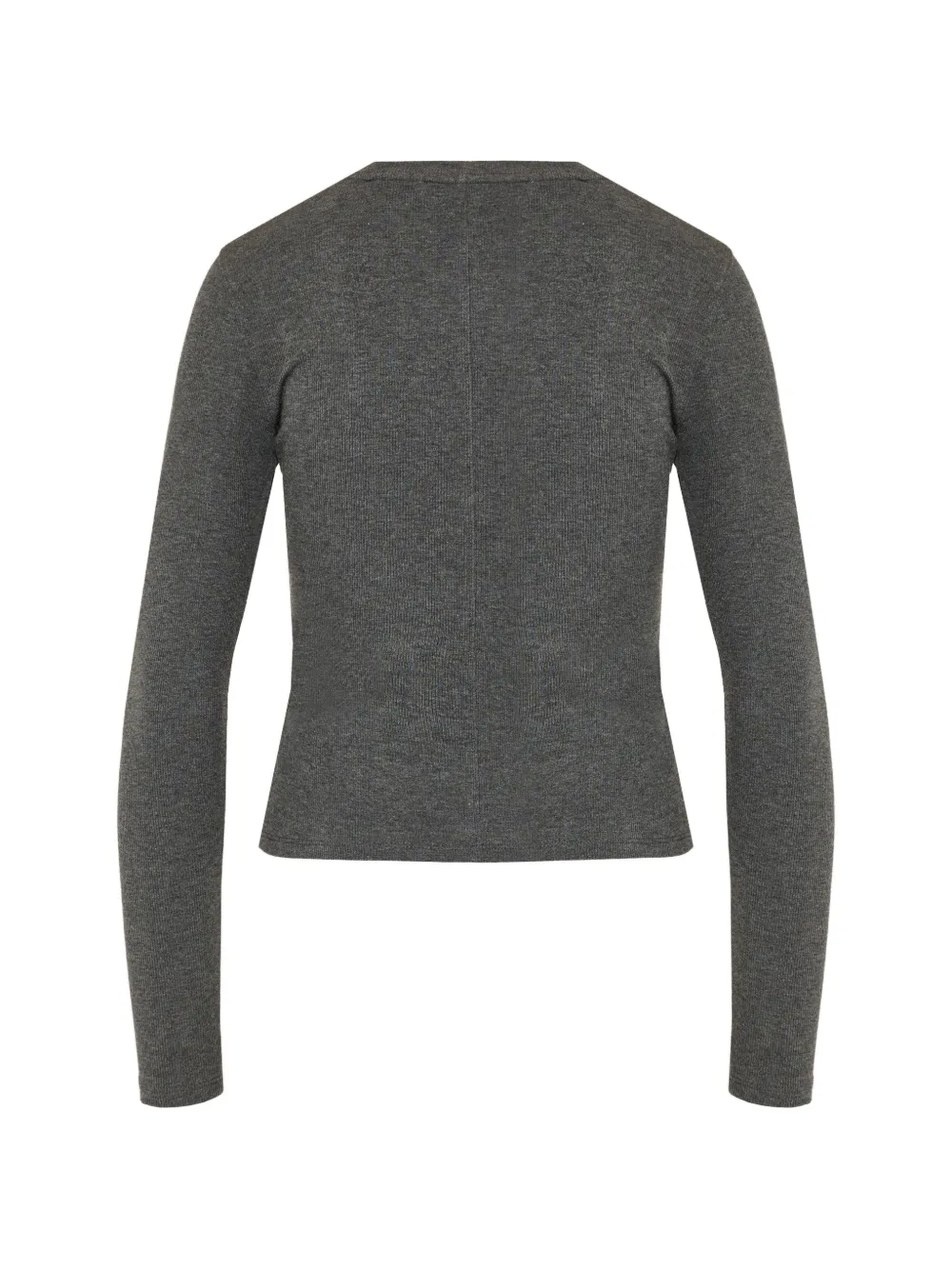 FRAME ribbed long-sleeve T-shirt Grijs