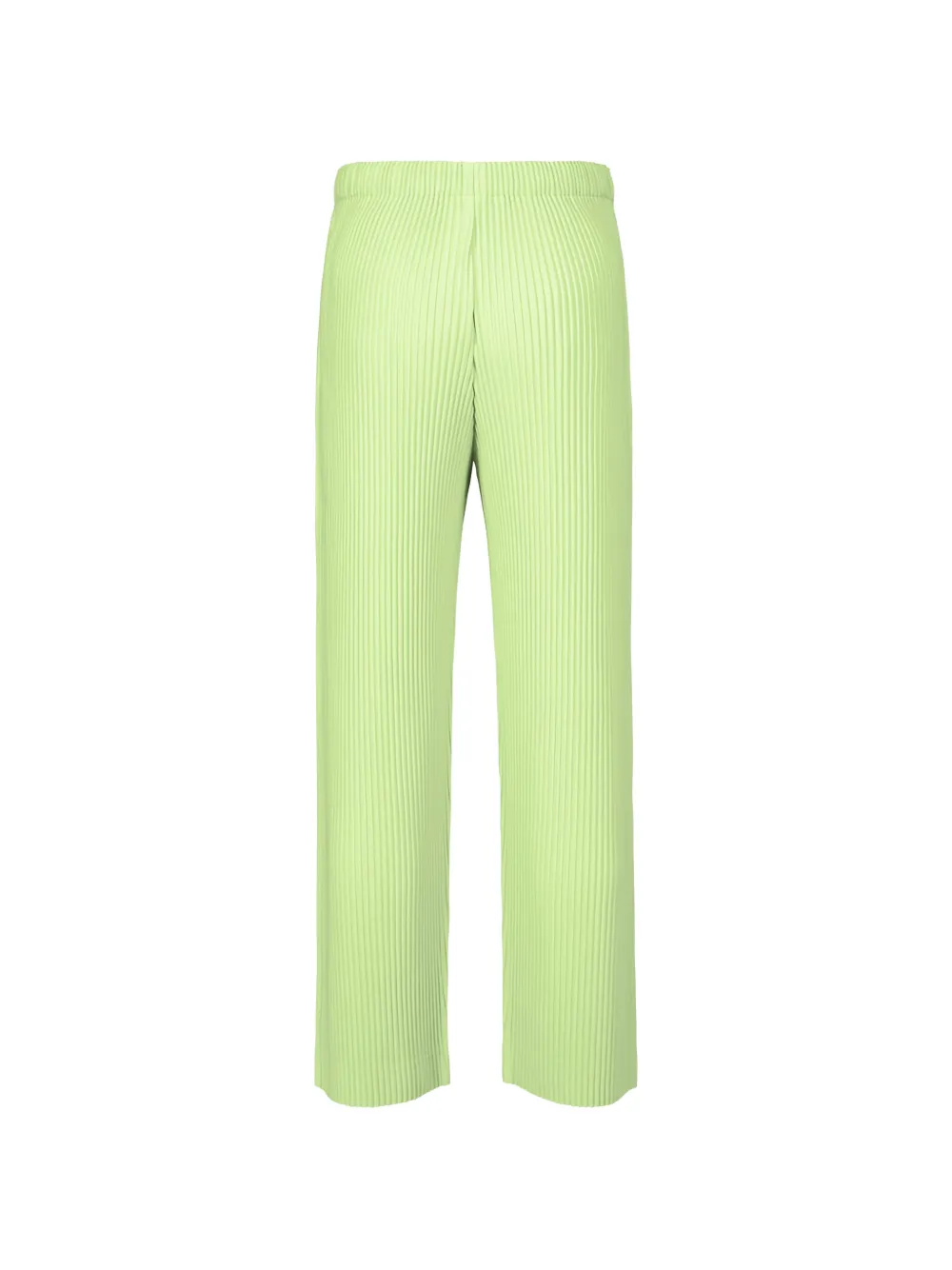 Homme Plissé Issey Miyake Monthly Colors: July pleated trousers Groen
