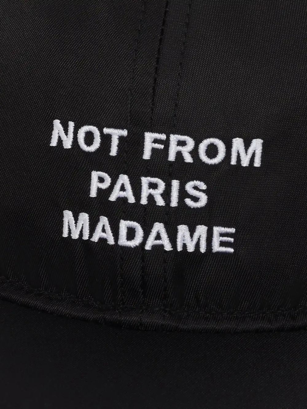 Drôle De Monsieur baseball cap Zwart
