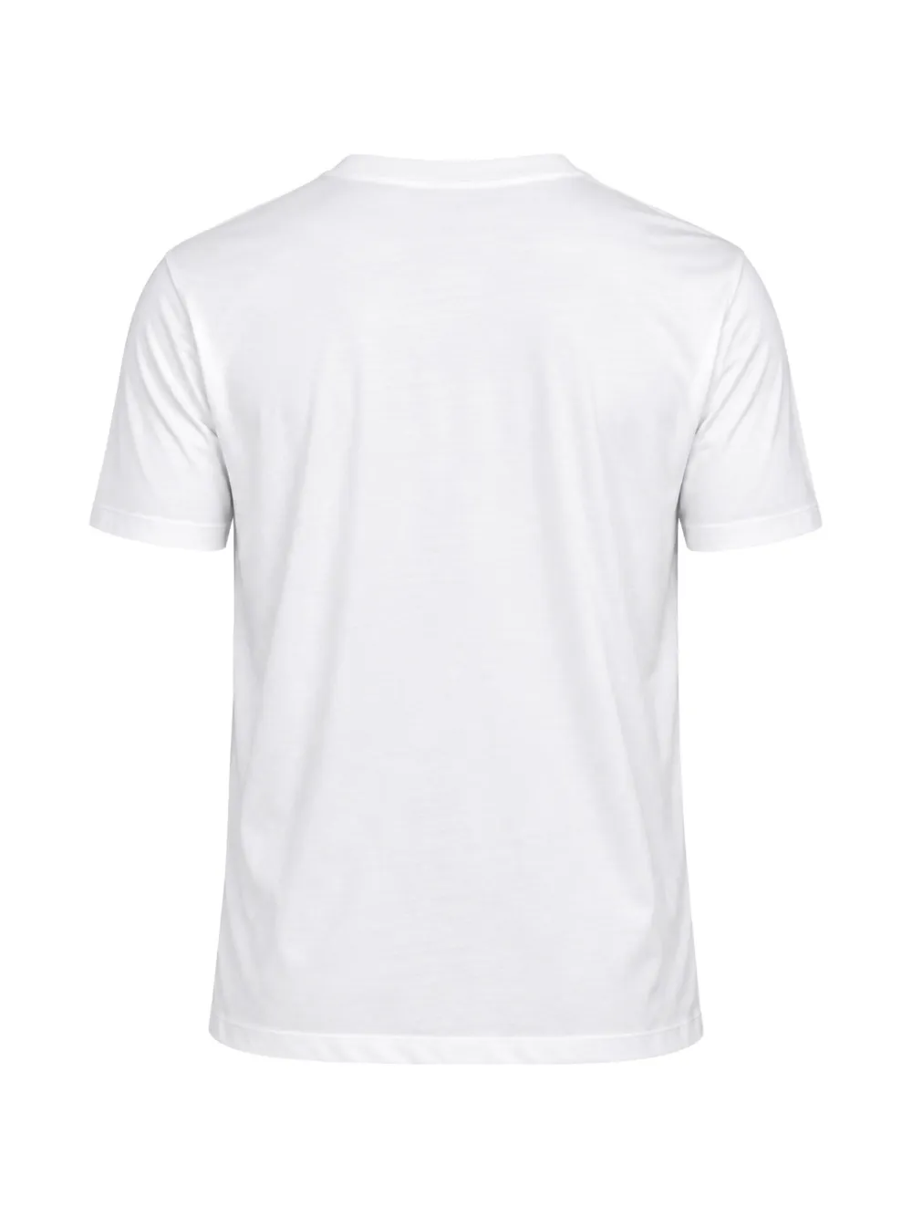 Armani Exchange Katoenen T-shirt met logoprint Wit