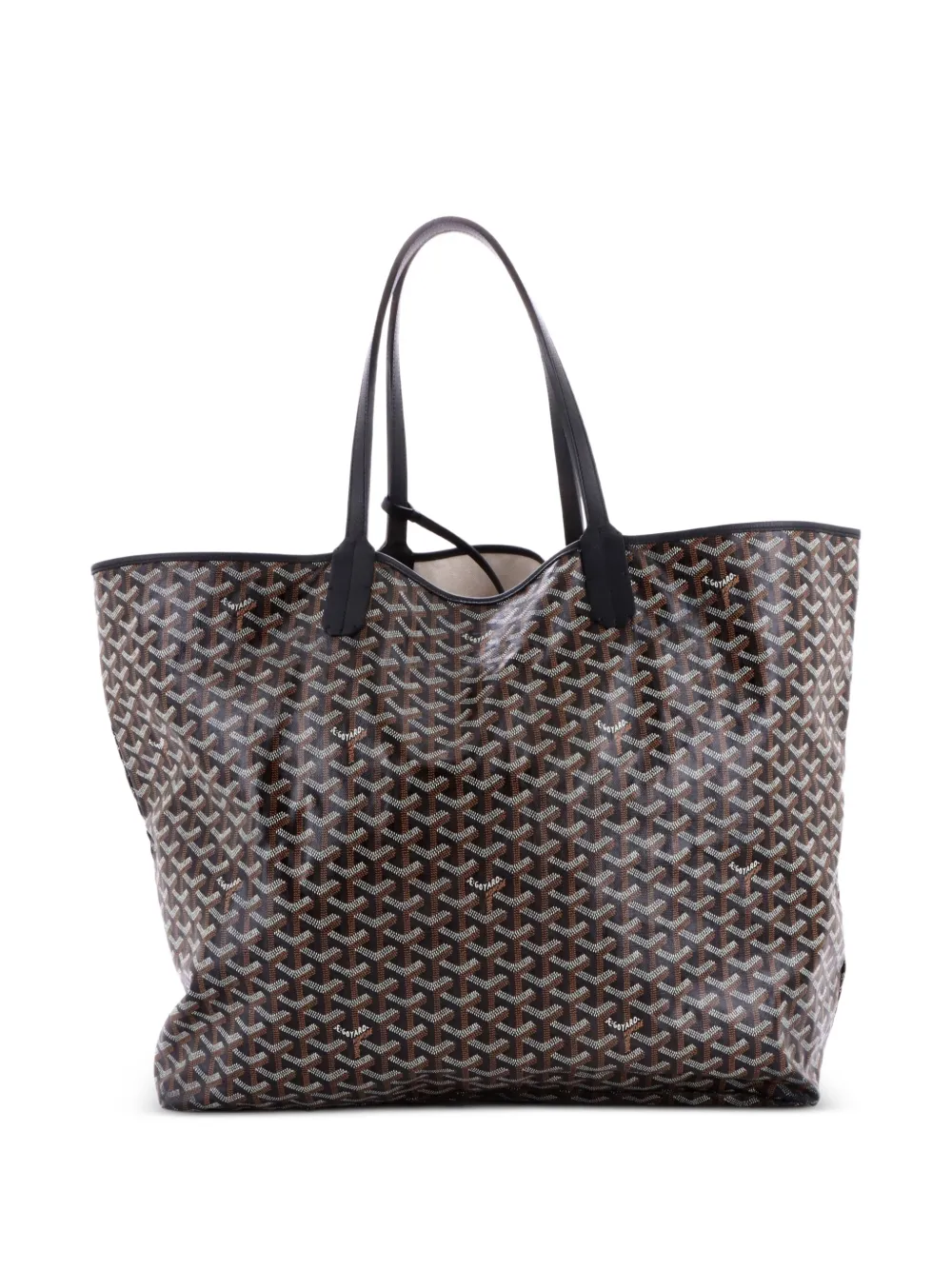 Goyard Pre-Owned Saint Louis Coated Canvas XXL tote bag - Nero