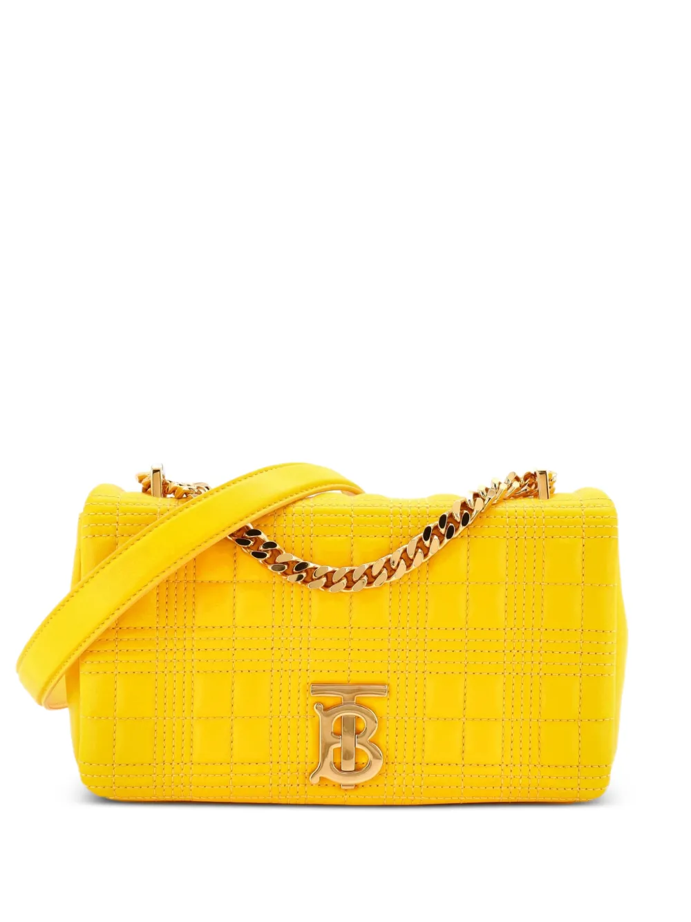Burberry Pre-Owned Lola Quilted Lambskin Small shoulder bag - Yellow