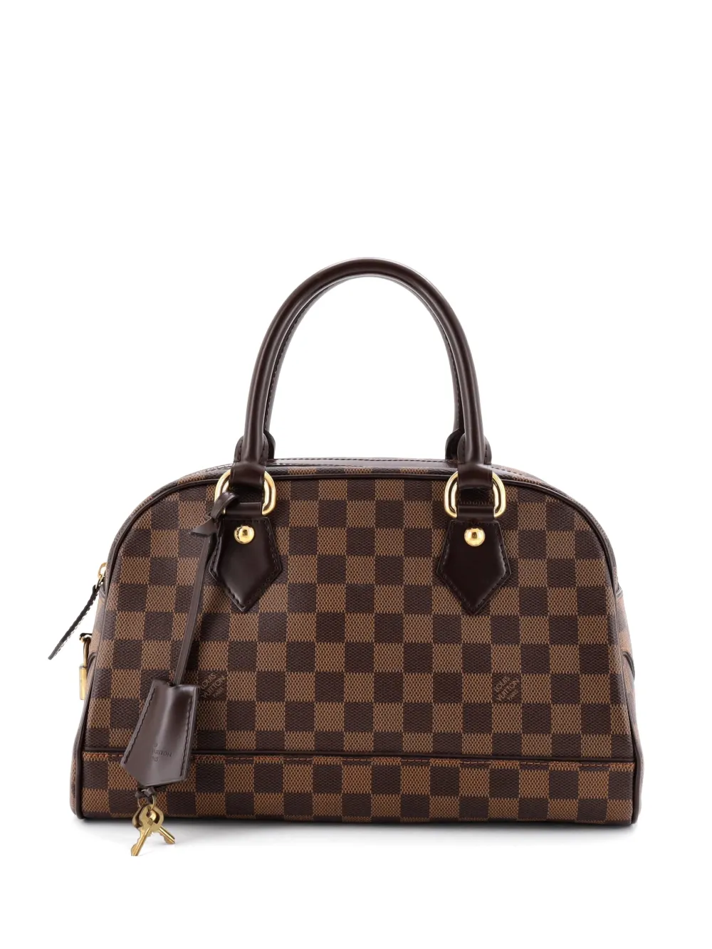 Louis Vuitton Pre-Owned Duomo Boston Bag Damier handbag - Marrone