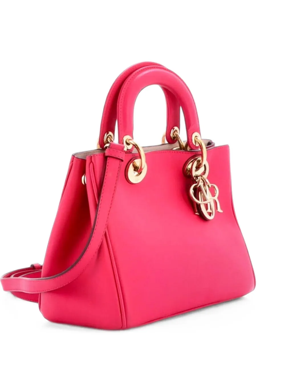 Christian Dior Pre-Owned Diorissimo Tote Smooth Calfskin Mini satchel - Rosa