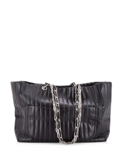 CHANEL Pre-Owned Mademoiselle Vertical Quilt Lambskin tote bag