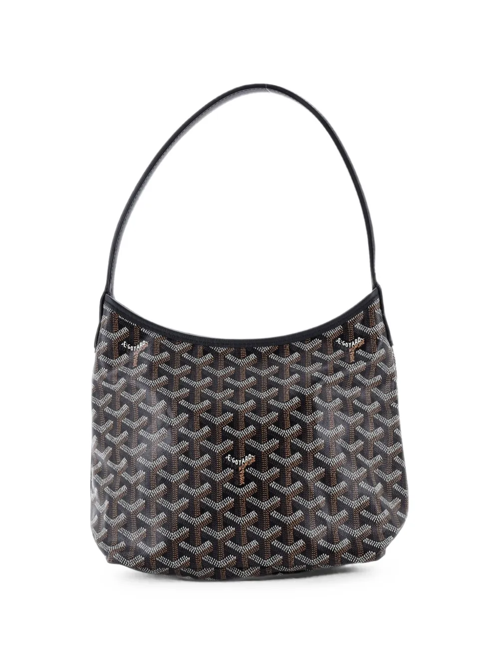 Goyard Pre-Owned mini sac à main Boheme en toile enduite - Noir Goyard Pre-Owned mini sac à main Boheme en toile enduite - Noir