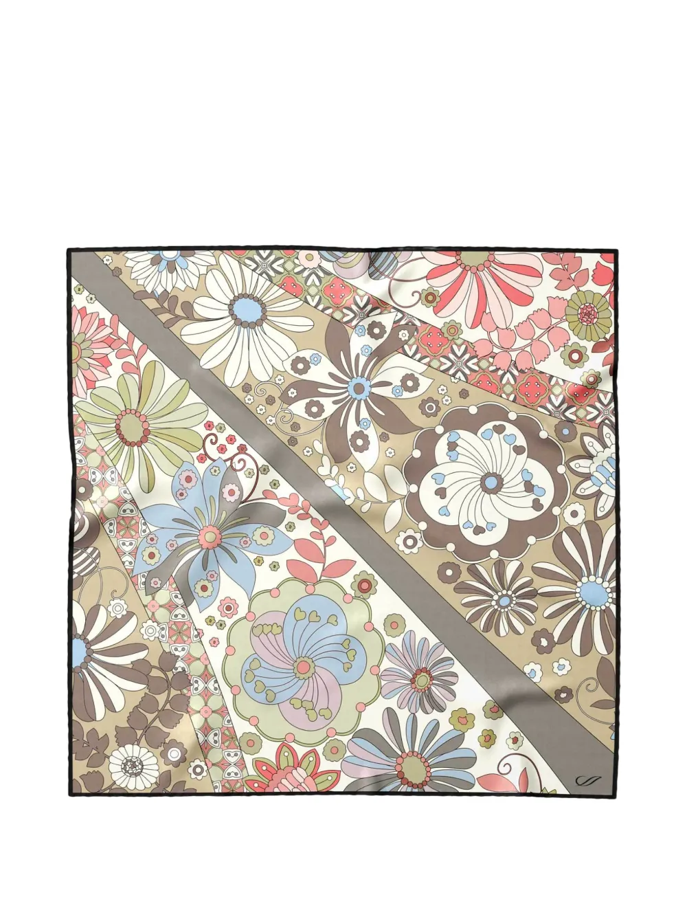 Elizabetta Anita silk scarf - Nude
