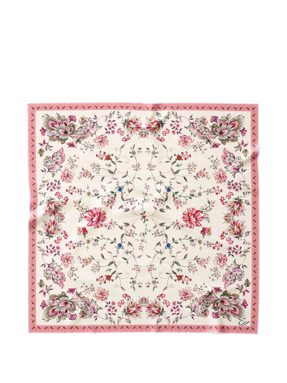 Elizabetta Jenna silk scarf - Toni neutri