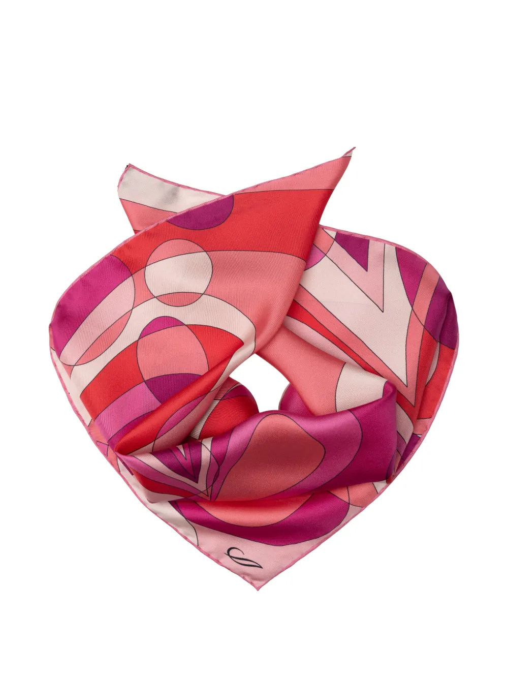 Elizabetta Michelle silk bandana Roze
