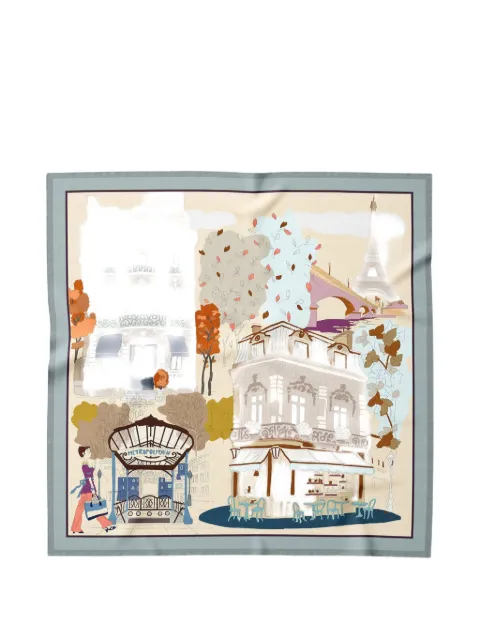 Elizabetta Parigi silk scarf