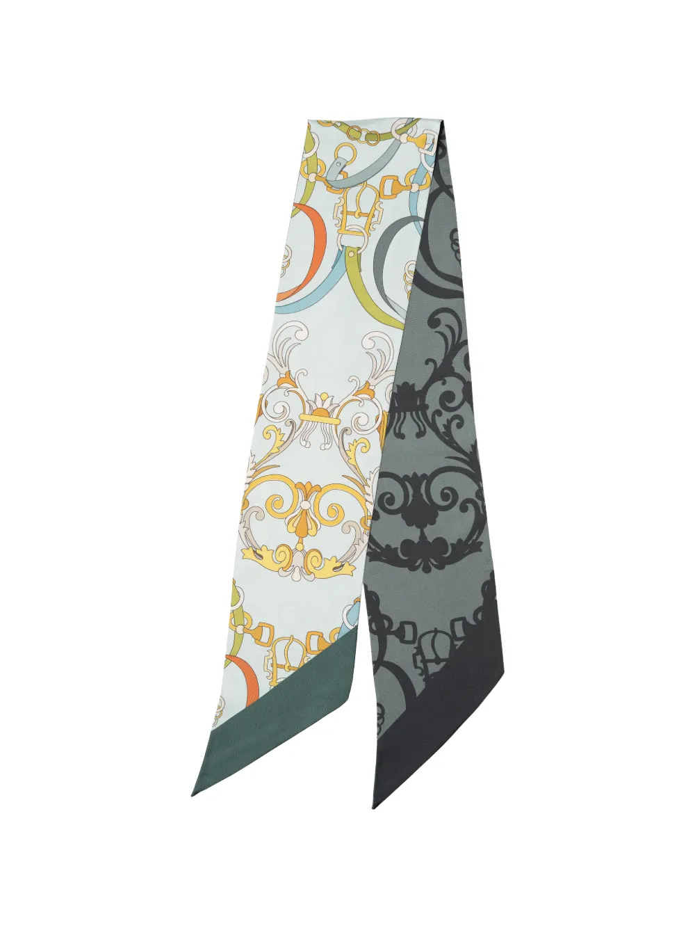 Elizabetta Silvia silk scarf - Verde