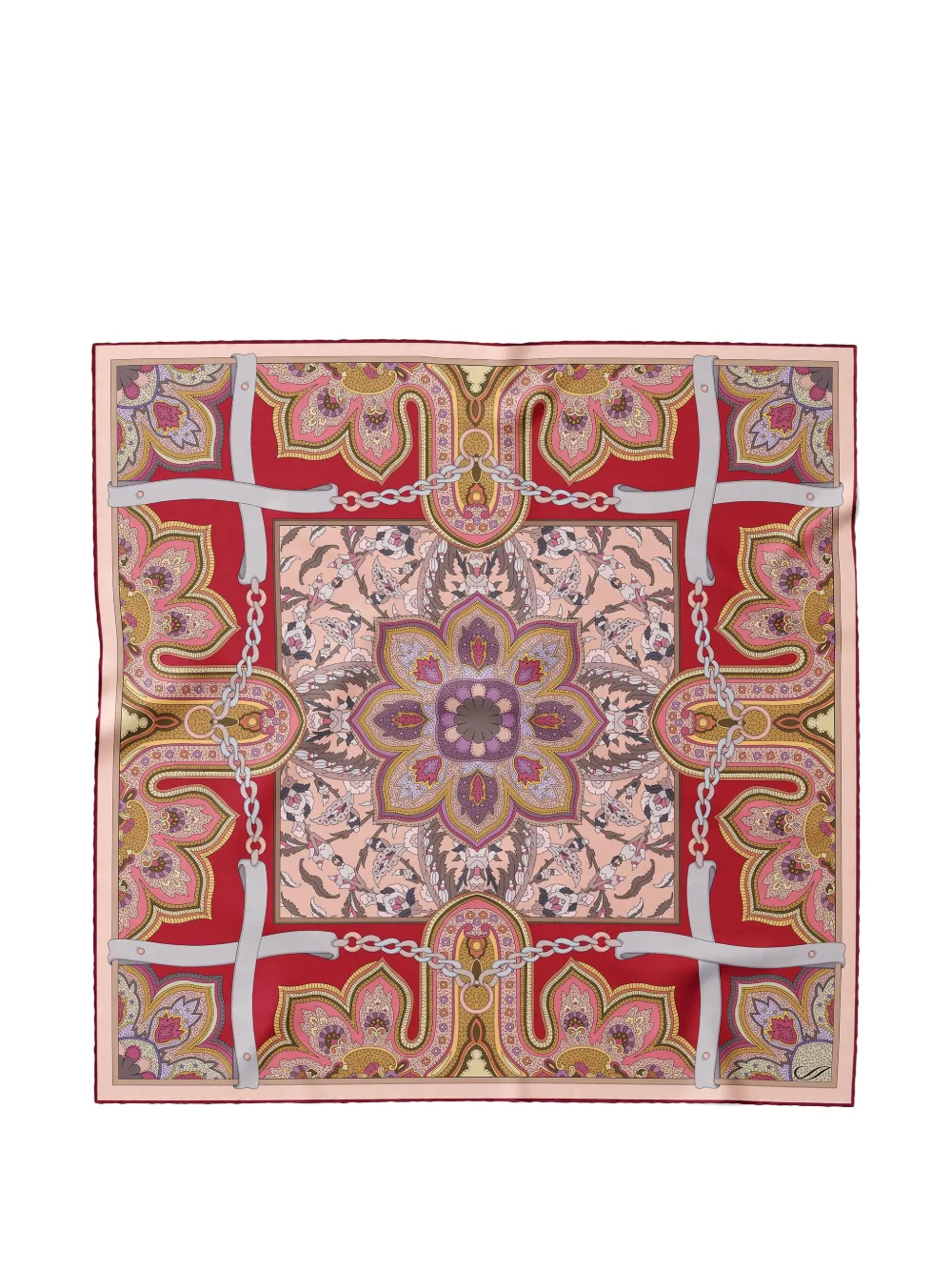 Elizabetta Francesca silk scarf - Rosso