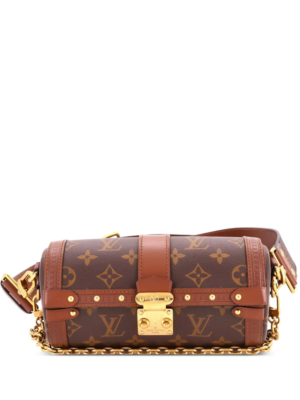 Louis Vuitton Pre-Owned Papillon Trunk Bag Monogram Canvas shoulder bag - Marrone