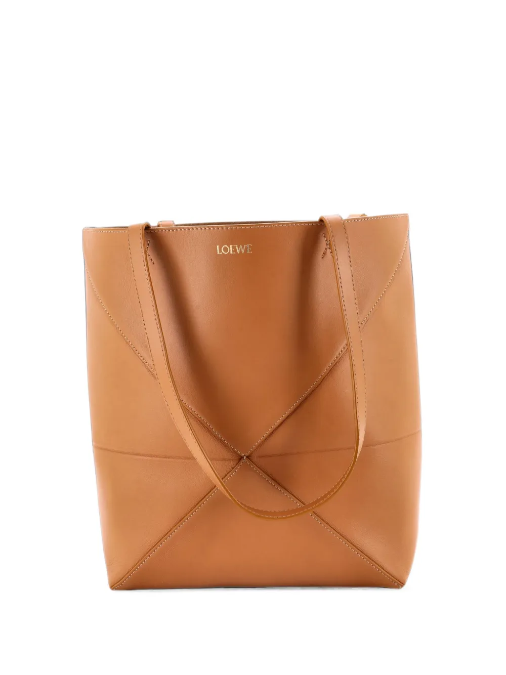 Loewe Pre-Owned sac à main Puzzle Fold en cuir médium - Marron Loewe Pre-Owned sac à main Puzzle Fold en cuir médium - Marron