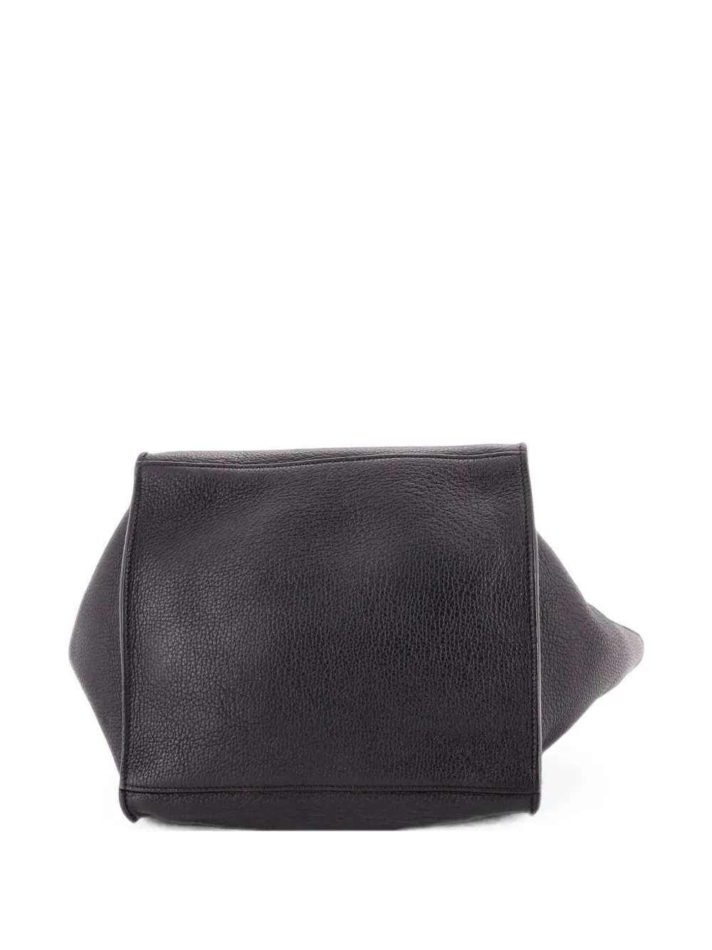 Pre-owned Celine Big Bag Grained Calfskin Small Satchel In Black