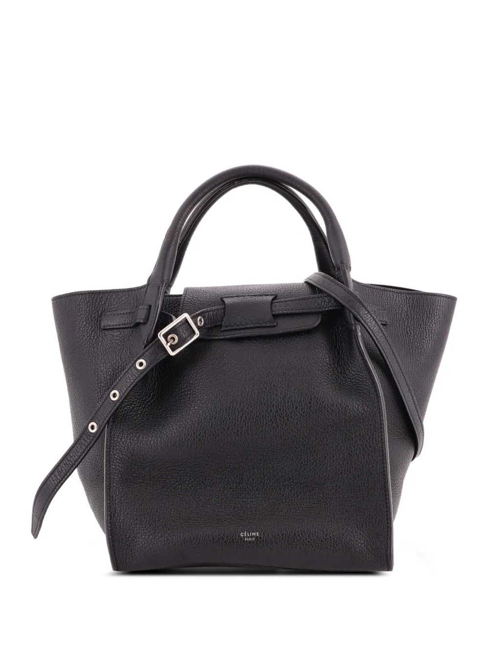 Celine Pre-Owned Big Bag Grained Calfskin Small satchel - Schwarz