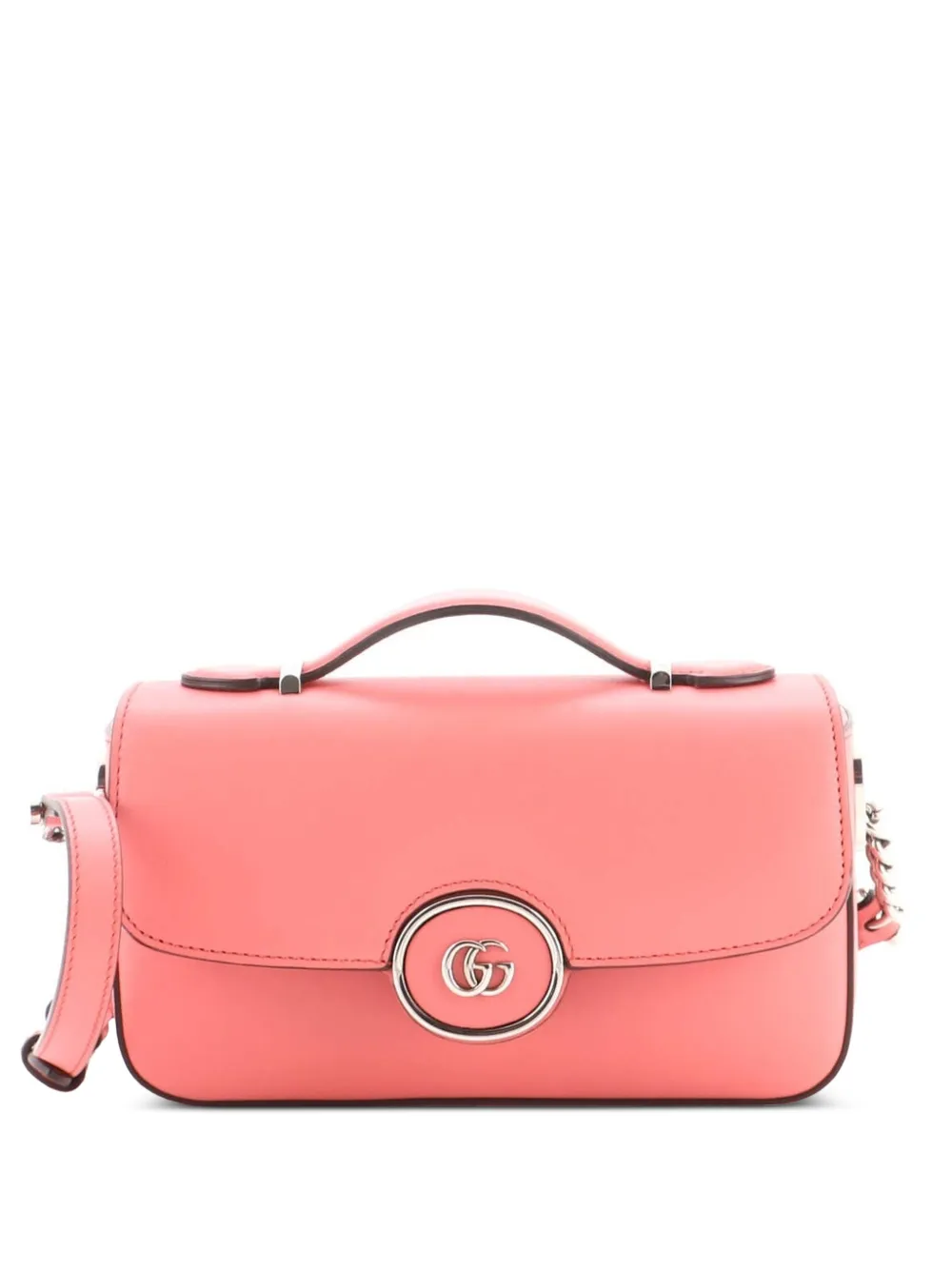 Gucci Pre-Owned Petite GG Flap Leather Mini shoulder bag - Rosa