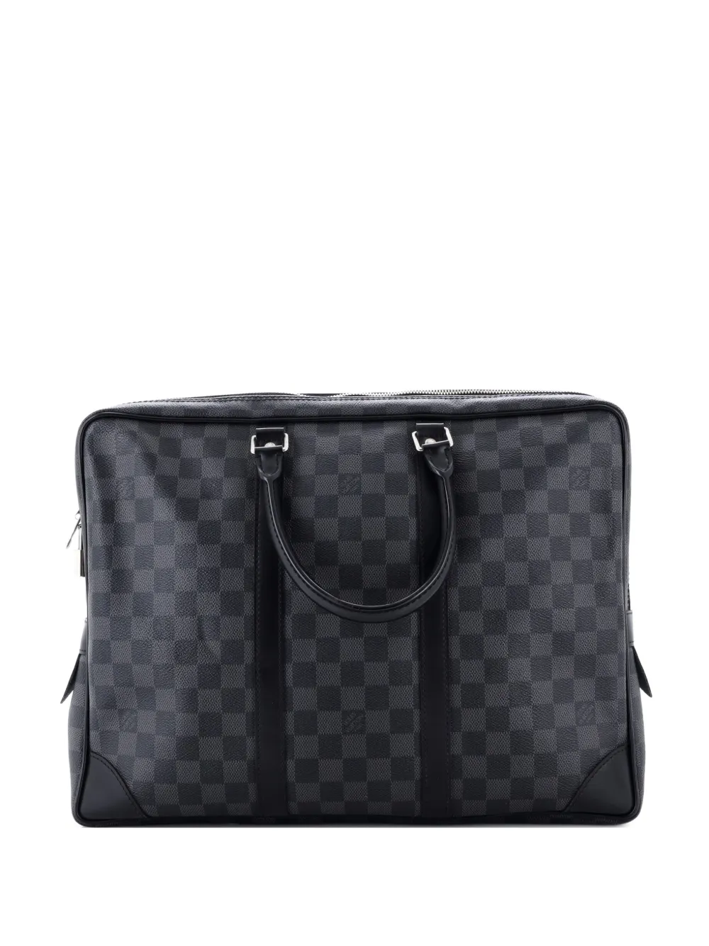 Louis Vuitton Pre-Owned Porte-Documents Voyage Briefcase Damier Graphite GM business bag - Schwarz
