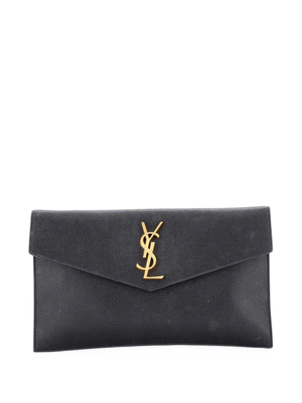 Saint Laurent Pre-Owned pochette Uptown en cuir - Noir Saint Laurent Pre-Owned pochette Uptown en cuir - Noir