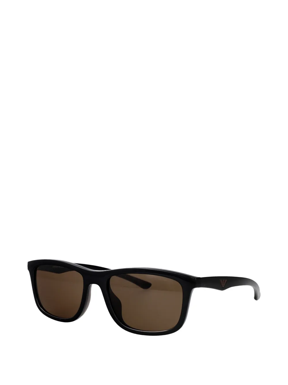 Emporio Armani rectangle-frame sunglasses Zwart