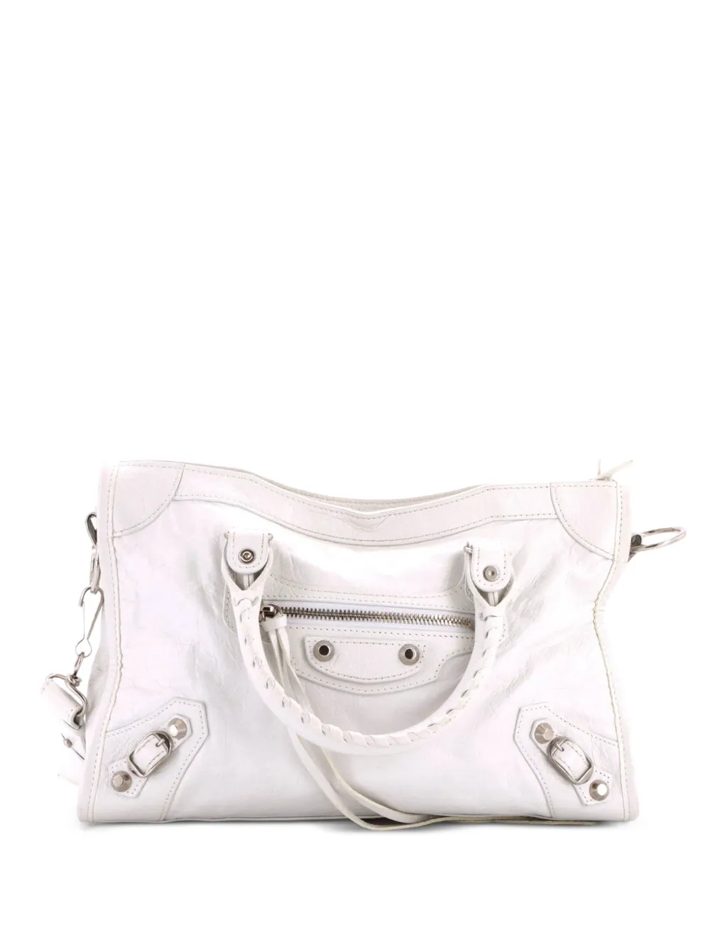 Balenciaga Pre-Owned Le City Bag Leather Small tote bag - Weiß