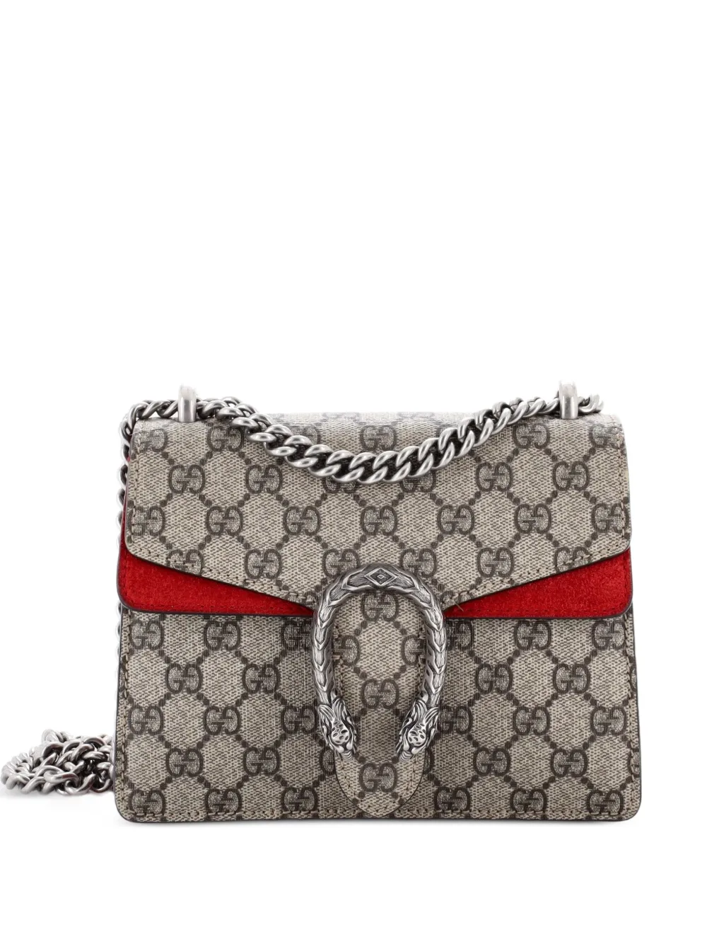 Gucci Pre-Owned Dionysus Bag GG Coated Canvas Mini crossbody bag - Brown