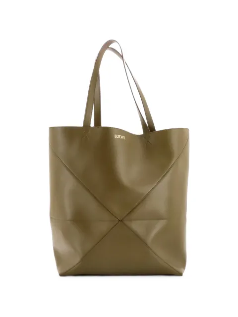 Loewe Pre-Owned Puzzle Fold Leather Large tote bag