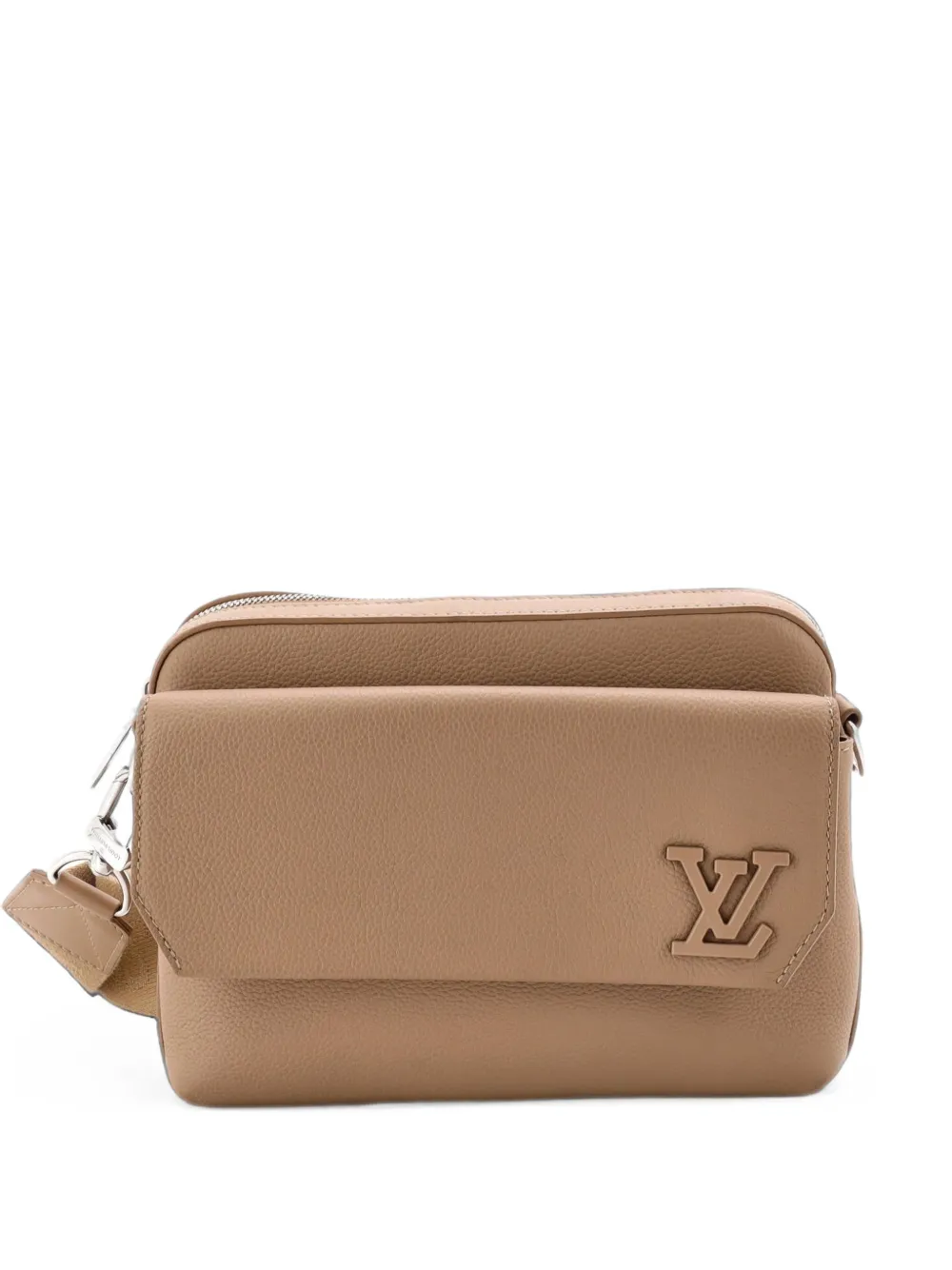 Louis Vuitton Pre-Owned sacoche Fastline Messenger Bag Aerogram en cuir - Tons neutres Louis Vuitton Pre-Owned sacoche Fastline Messenger Bag Aerogram en cuir - Tons neutres