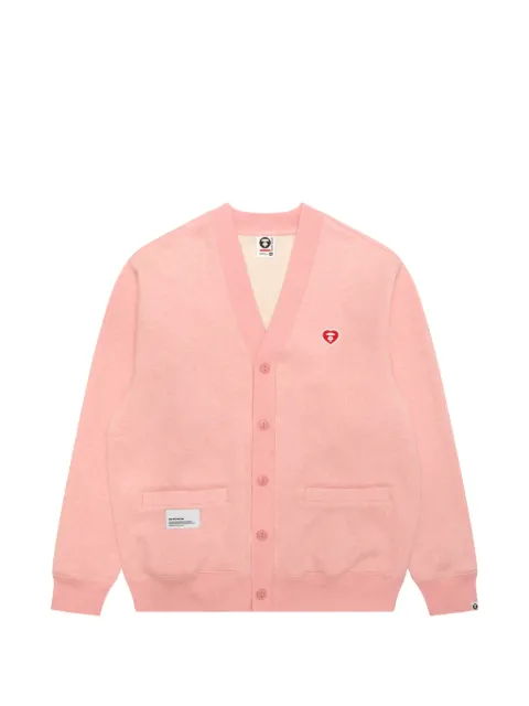 AAPE BY *A BATHING APE® heart-motif button-up cardigan