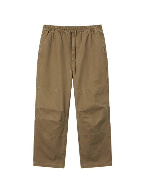 FINGERCROXX drawstring panelled trousers