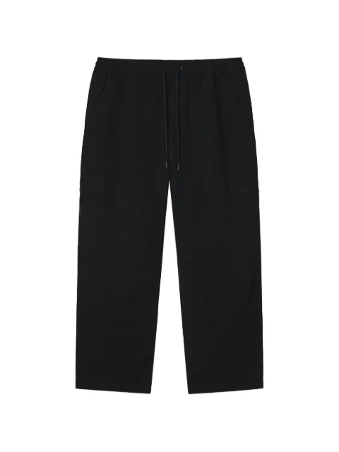 FINGERCROXX logo-patch cargo-pockets trousers