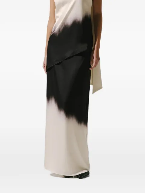 Baobab Renata ombre satin skirt