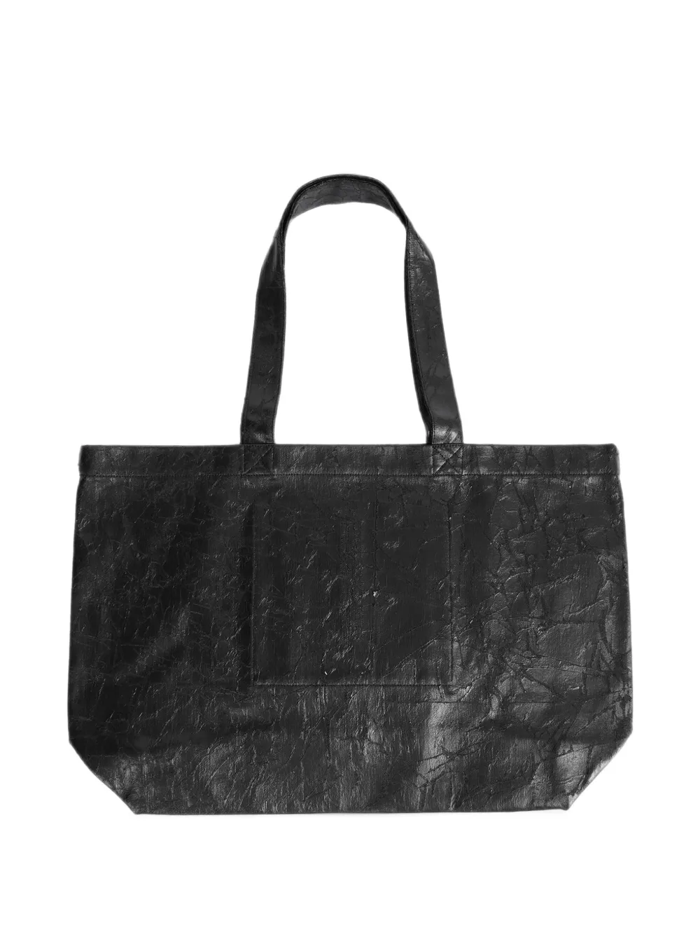 Rick Owens DRKSHDW Temple Megacrust denim tote bag - Noir