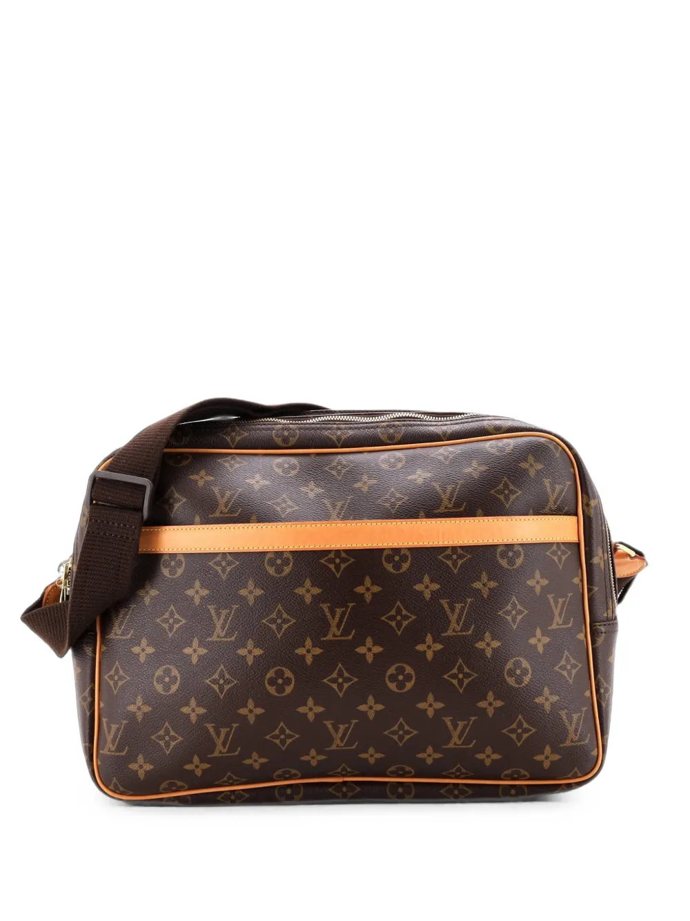 Louis Vuitton Pre-Owned Reporter Bag Monogram Canvas GM crossbody bag - Brown