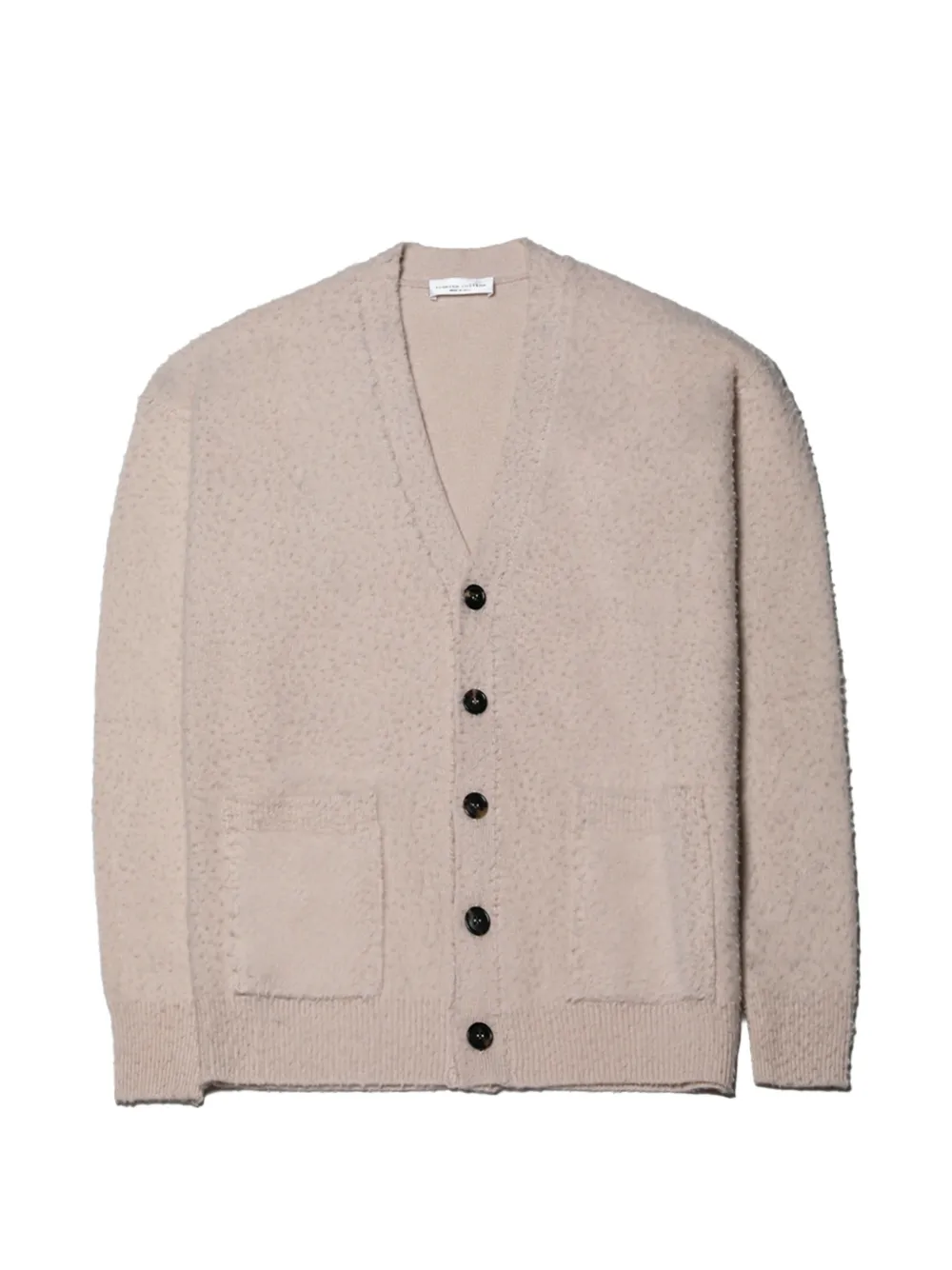 Roberto Collina bouclé-knit button-up cardigan - Neutrals