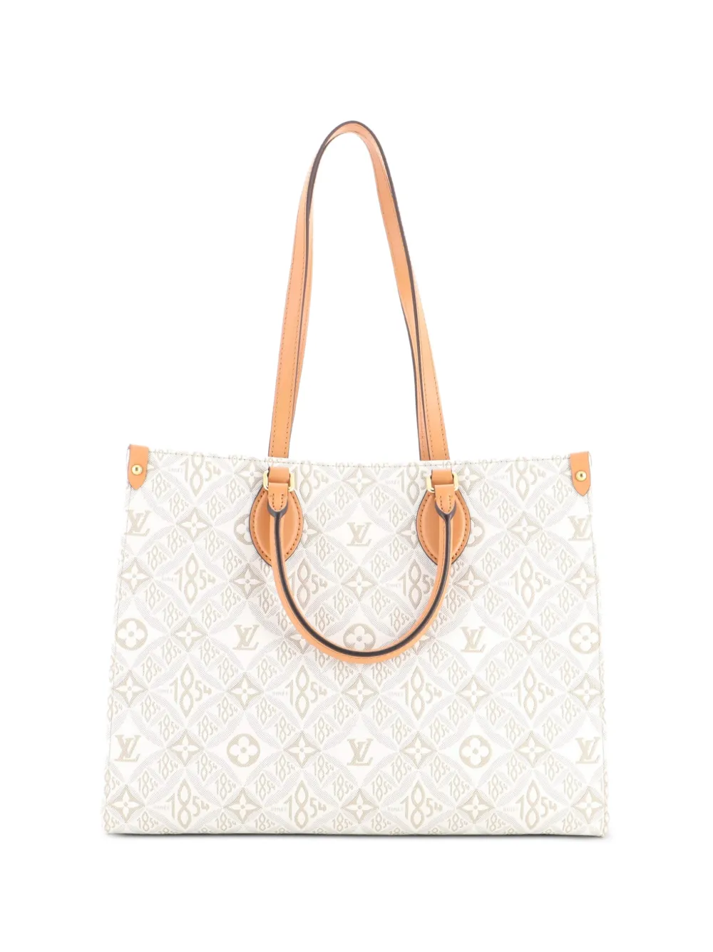 Louis Vuitton Pre-Owned OnTheGo Limited Edition Since 1854 Monogram Jacquard MM tote bag - Toni neutri