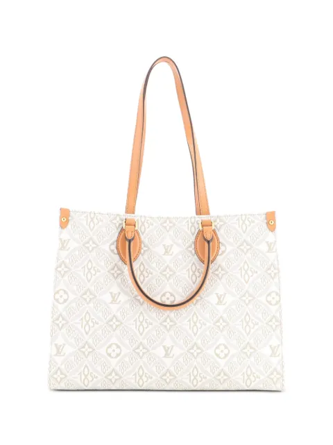 Louis Vuitton Pre-Owned OnTheGo Limited Edition Since 1854 Monogram Jacquard MM tote bag
