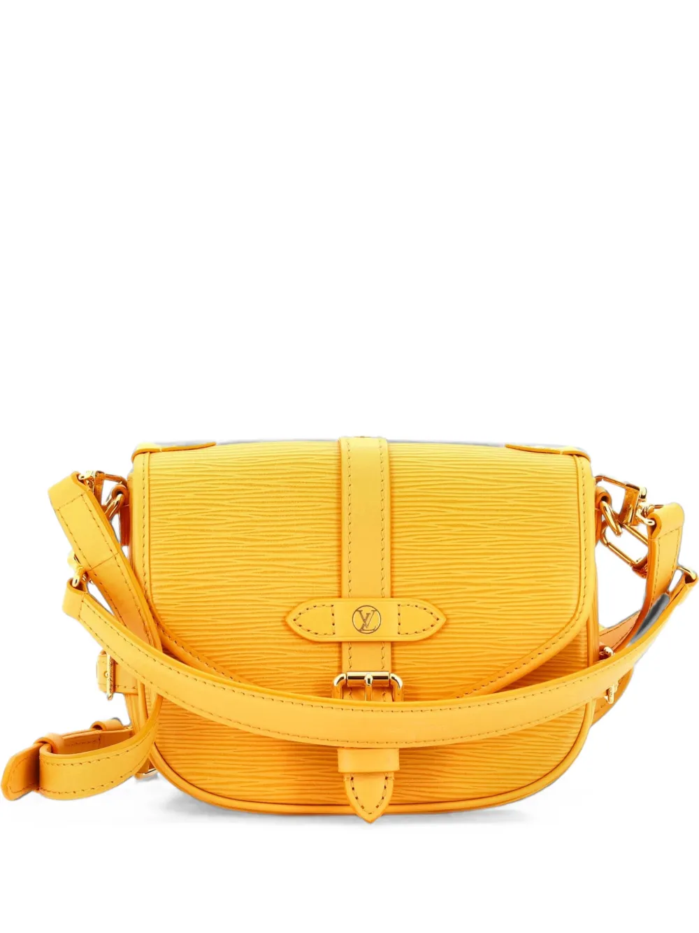 Louis Vuitton Pre-Owned Saumur Handbag Epi Leather BB crossbody bag - Yellow