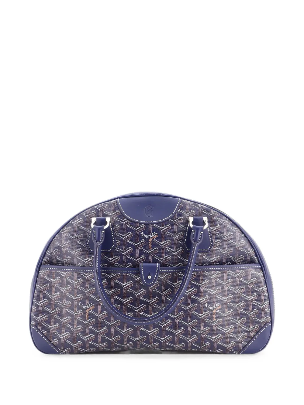 Goyard Pre-Owned sac à main Saint Jeanne en toile enduite MM - Bleu Goyard Pre-Owned sac à main Saint Jeanne en toile enduite MM - Bleu