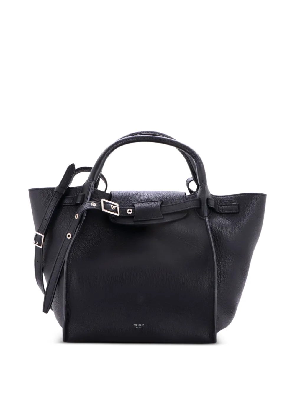 Celine Pre-Owned Big Bag Grained Calfskin Small satchel - Black
