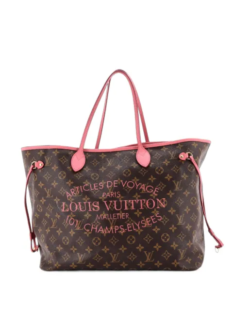 Louis Vuitton Pre-Owned Neverfull Limited Edition Ikat Monogram Canvas with Leather GM tote bag