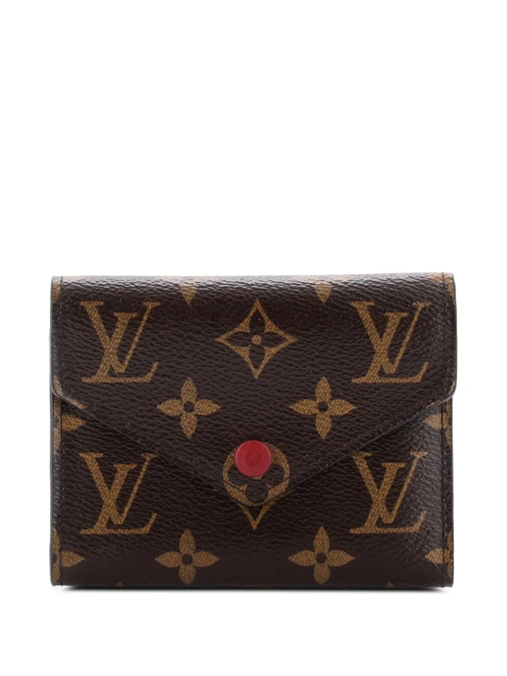 Louis Vuitton Pre-Owned Victorine Wallet Monogram Canvas small wallets - Marrone