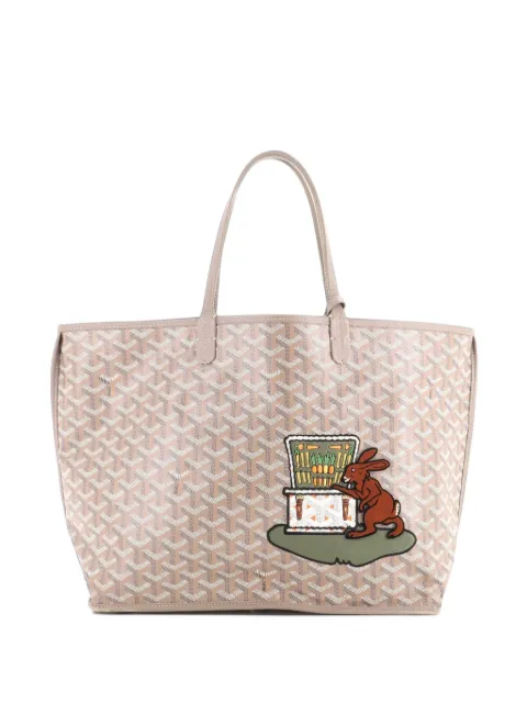 Goyard Pre-Owned bolso shopper Anjou PM reversible de lona revestida con bordado