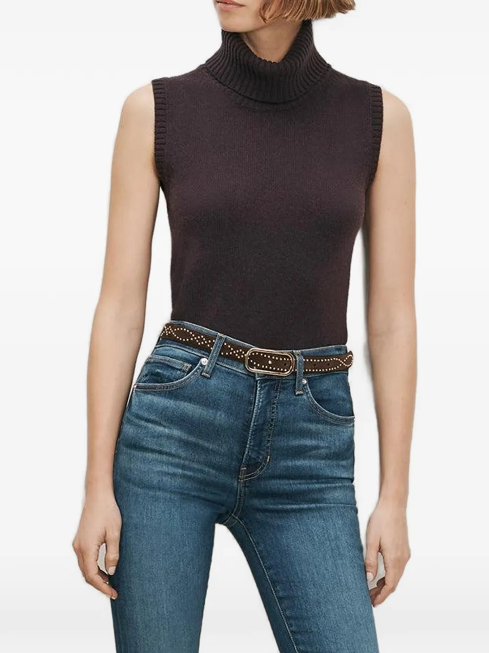 Veronica Beard Mazzy sleeveless sweater - Violet Veronica Beard Mazzy sleeveless sweater - Violet