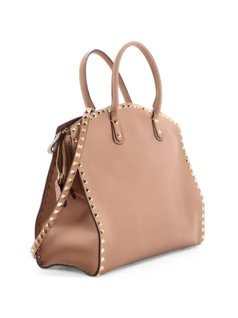 Valentino Garavani Pre-Owned Rockstud Convertible Dome Leather tote bag