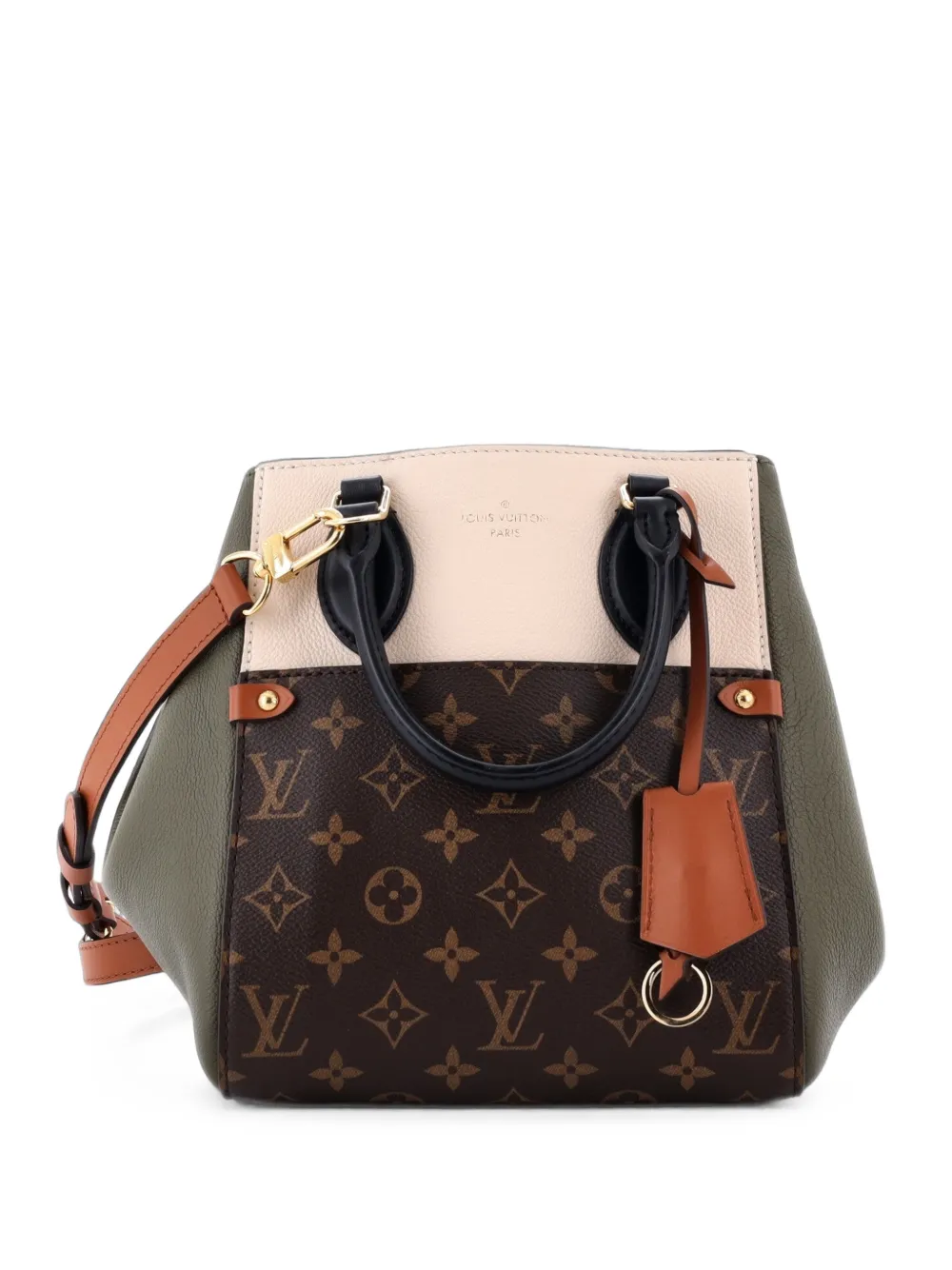 Louis Vuitton Pre-Owned Fold Tote Monogram Canvas and Leather PM satchel - Brown