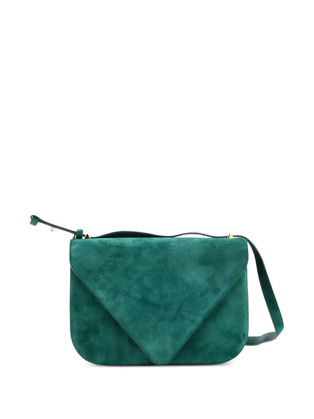 Bottega Veneta Pre-Owned Mount Suede Medium shoulder bag - Grün